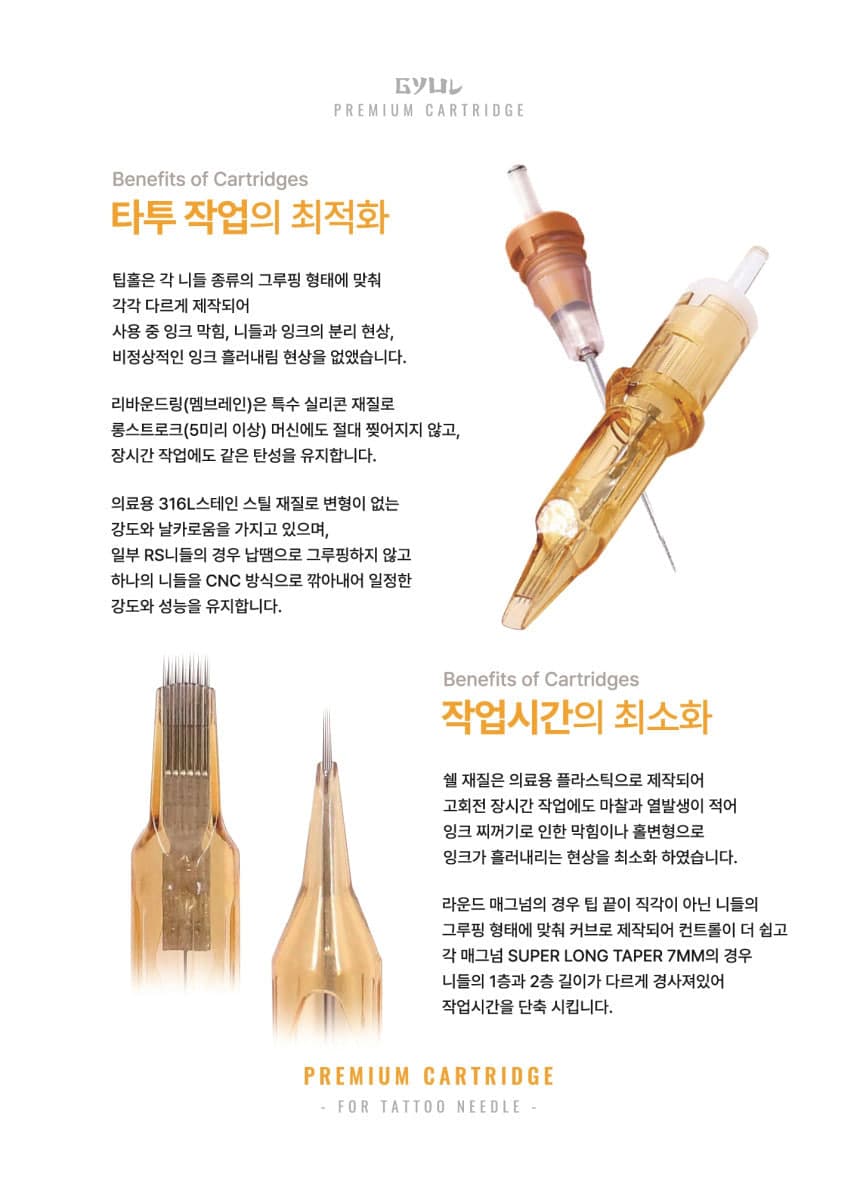 GYUL CARTRIDGE 결 카트리지 니들 상세 이미지 5