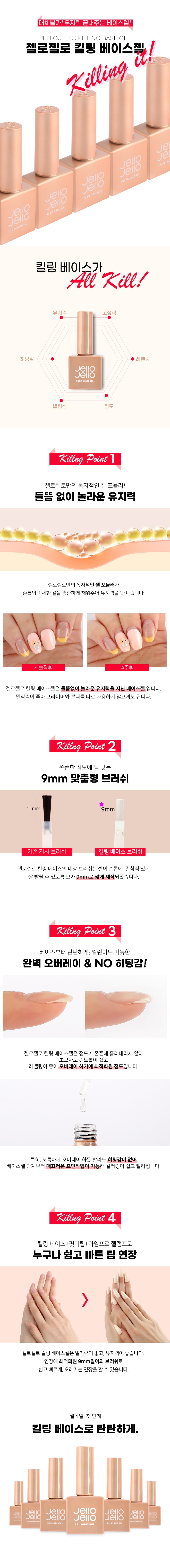젤로젤로 유지력 킬링 베이스젤 상세 이미지 1