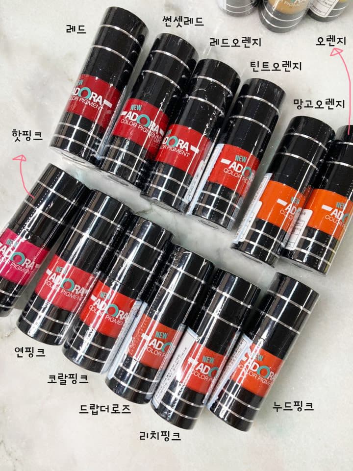 아도라 뉴 아도라 색소 32종 상세 이미지 5