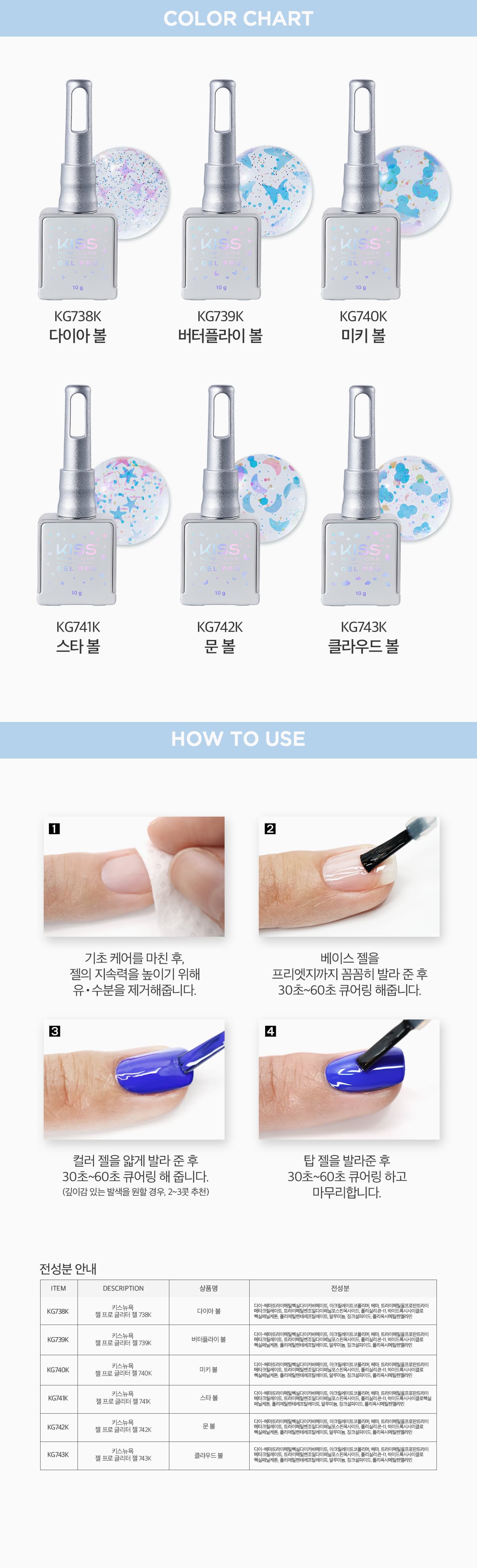 키스뉴욕 스노우볼 6종 컬렉션 KGSB 상세 이미지 3