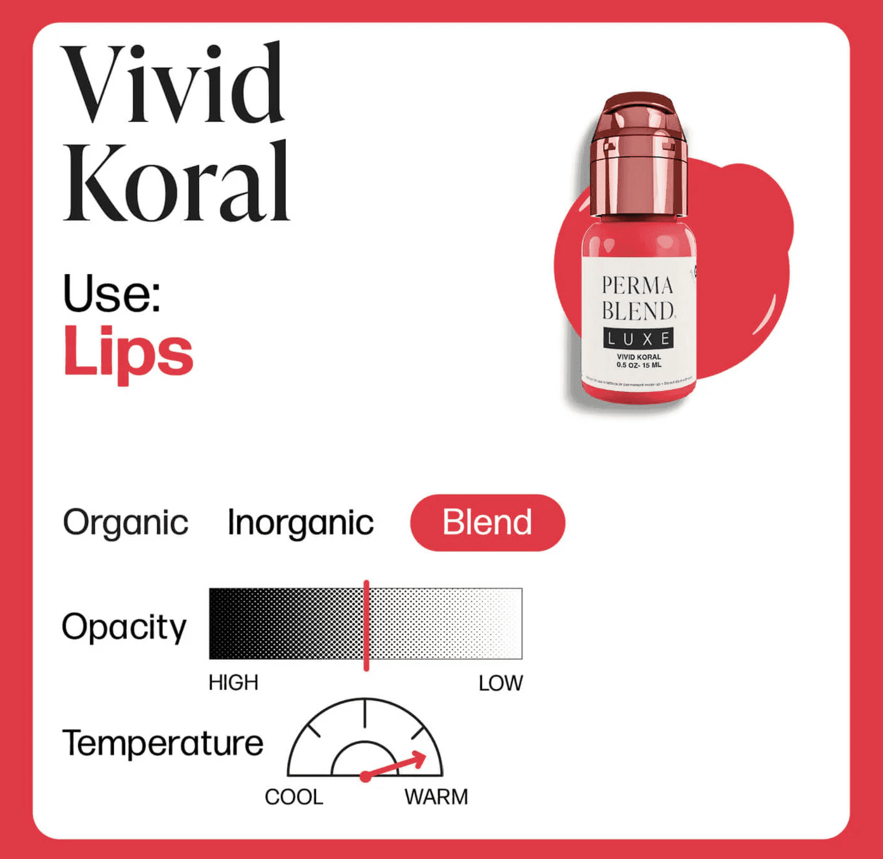 퍼마 럭스 비비드 코랄 LUXE - Vivid Koral 상세 이미지 2