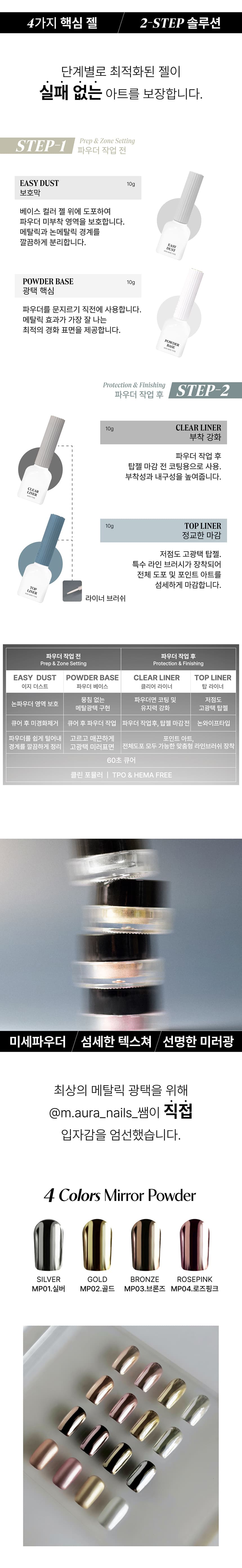 비블라 M.AURA 메탈의아우라 풀컬렉션 10종 세트 상세 이미지 3