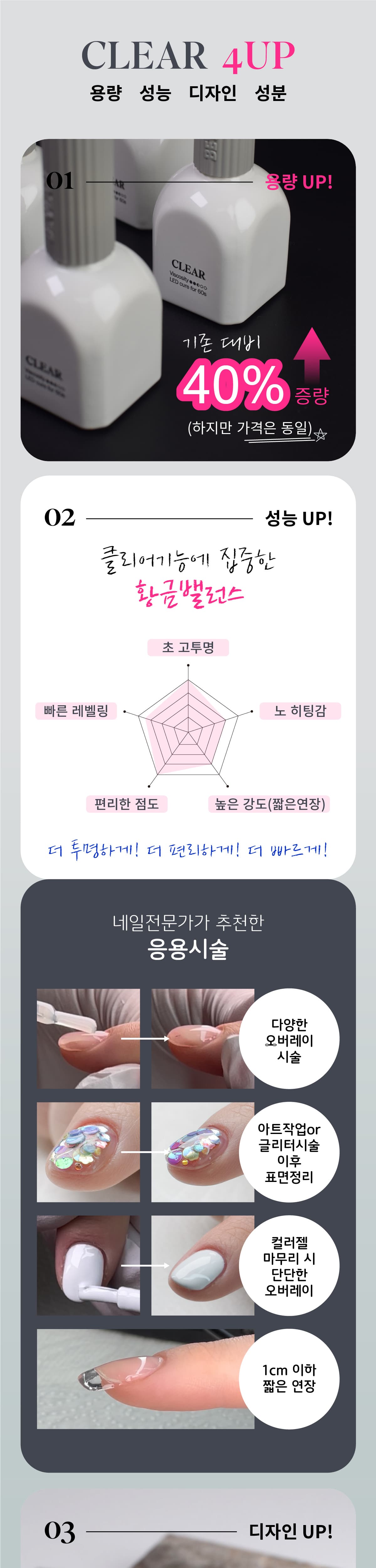 비블라 아이코닉 클리어+슬릭탑젤 1+1 교차가능 상세 이미지 2