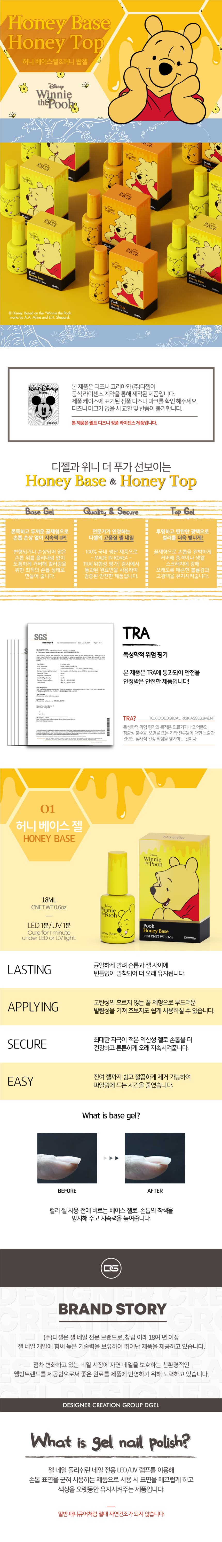 디젤 디즈니 위니 더 푸 허니 베이스젤 18ml 상세 이미지 1