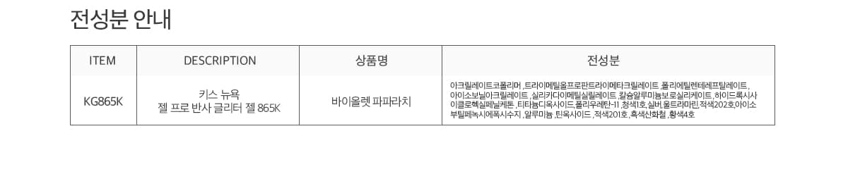 키스뉴욕 바이올렛 파파라치 KG865K 상세 이미지 10