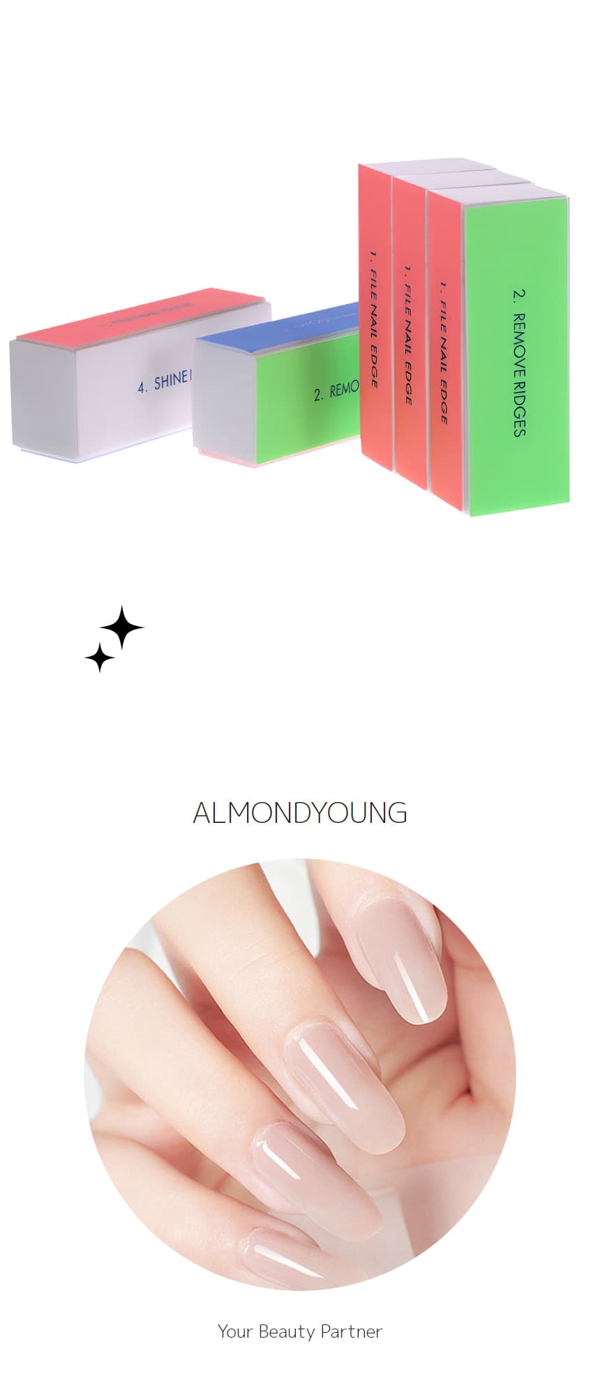 4way 네일 버퍼 샌딩 블럭 상세 이미지 6