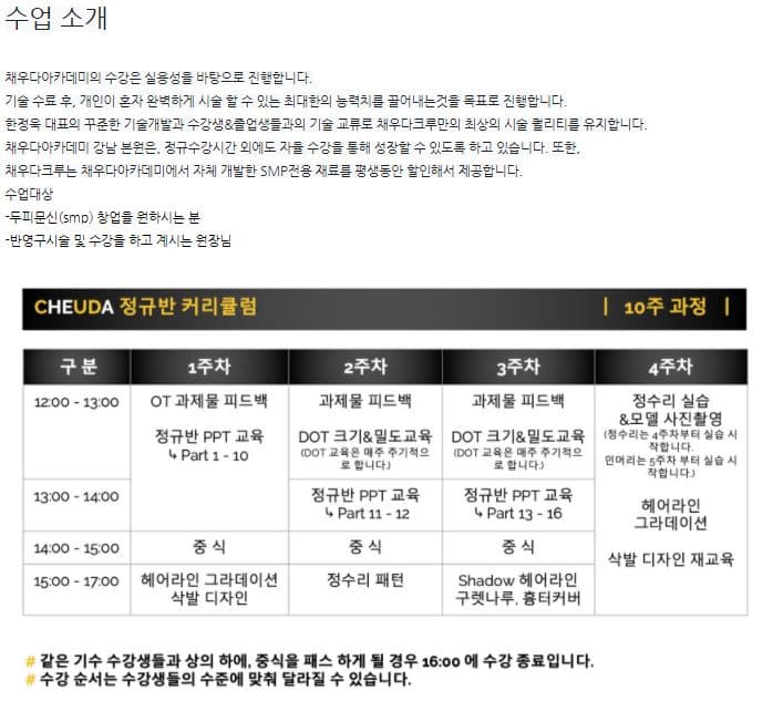 강남 채우다 아카데미 두피무신 마스터 과정 반영구 수강 상세 이미지 4