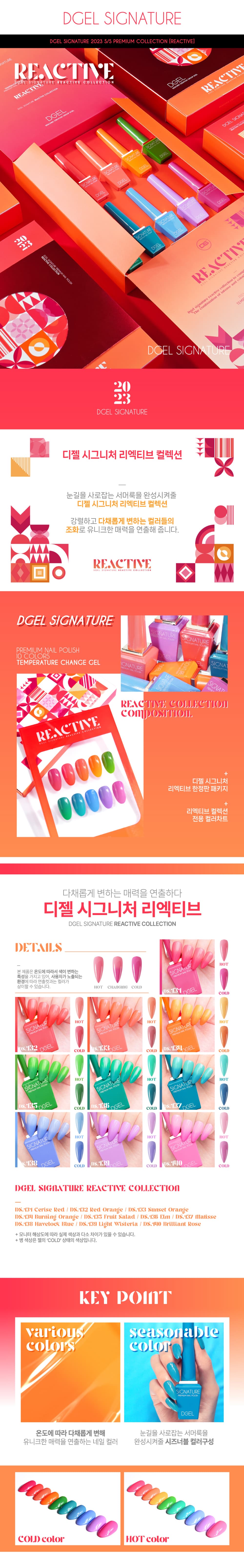 디젤 시그니처 리엑티브 컬렉션 10종 + 아크릴 차트판 상세 이미지 1