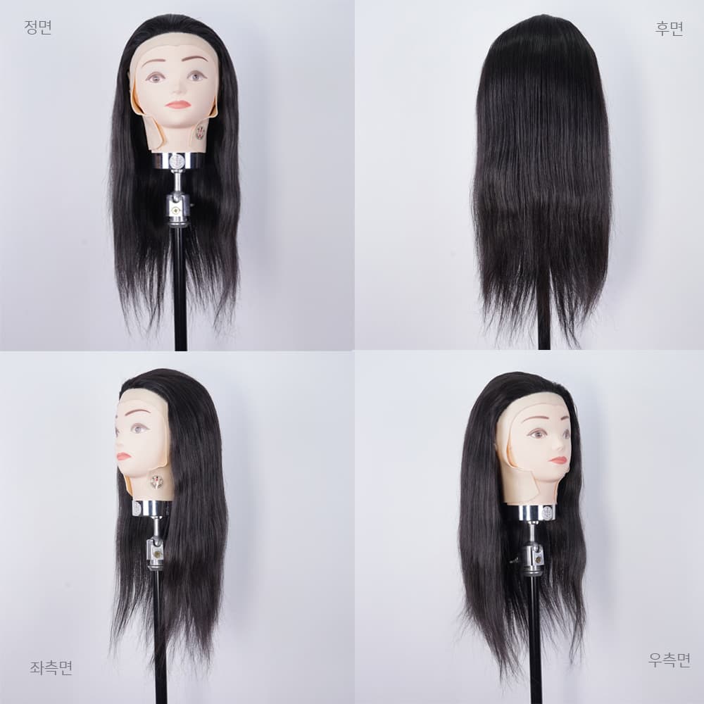 천혜사 리미티드 중급 커트 연습용 덧가발 MTW-L 아카데미용 상세 이미지 3