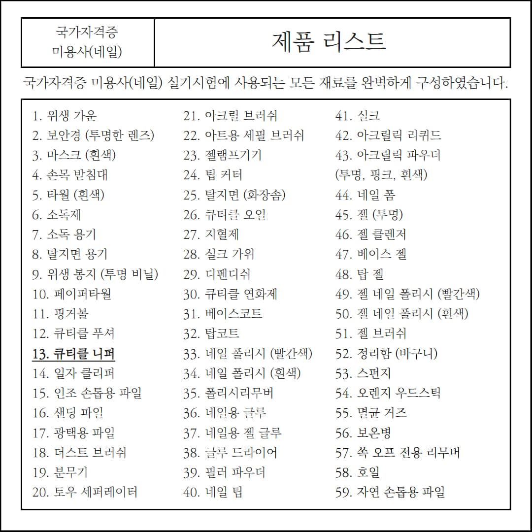 초보자 네일니퍼 셀프네일 큐티클니퍼 상세 이미지 1