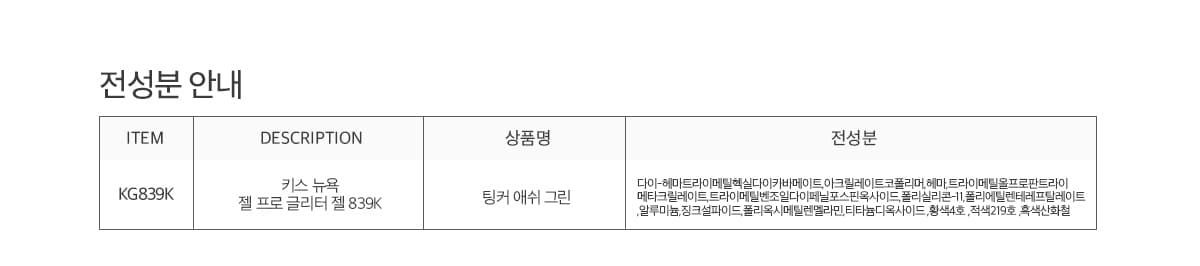 키스뉴욕 팅커 애쉬 그린 KG839K 상세 이미지 13