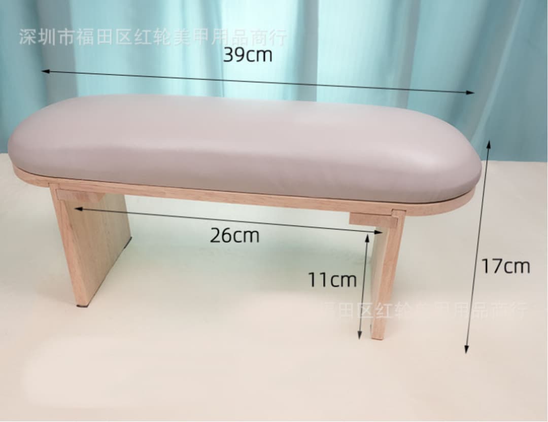 네일손목받침대 네일 테이블 시술대 팔 받침대 원목 상세 이미지 9